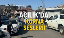 Acılık’da korna sesleri! Vatandaş isyanda