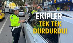 Gazipaşa’da ‘çakar’ denetimi!