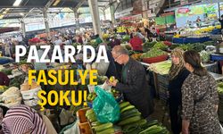 Pazar el yaktı! Görenler şaşırdı kaldı