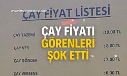 Fiyat listesi şok etti!