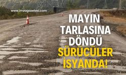 Zonguldak’ta şok eden yol!