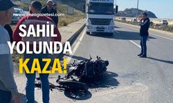 Sahil yolunda kaza! Ağır yaralandı