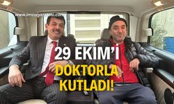 Doktorun 29 Ekim coşkusu!