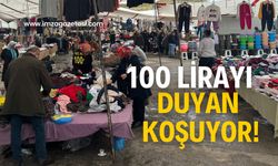 Seçerek alıyorlar! 100 lirayı duyan koşuyor