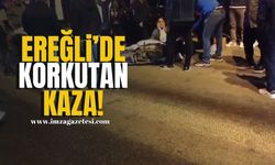 Ereğli'de Motosiklet Kazası!