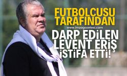 Futbolcusu tarafından darp edilen Levent Eriş, galibiyete rağmen istifa etti!