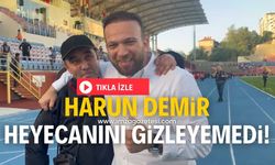 Harun Demir, galibiyetin ardından heyecanını gizleyemedi!