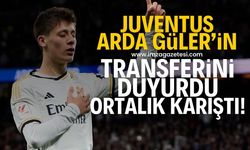 Juventus’un, Real Madrid forması giyen Arda Güler hakkında transfer paylaşımı ortalığı karıştırdı!