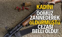 Kadını domuz zannederek öldürmüştü, 30 gün ev hapsi aldı