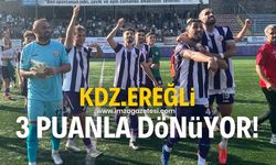 Kdz.Ereğli Belediyespor, Çankırı’da 3 puanı 3 golle aldı!