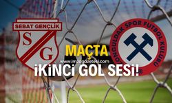 Sebat Gençlik Spor-Zonguldakspor FK maçında ikinci gol sesi