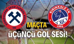 Zonguldakspor FK-Kırıkkale FK maçında üçüncü gol sesi!