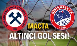 Zonguldakspor FK-Kırıkkale FK maçında altıncı gol sesi!