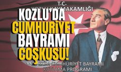 Kozlu’da 29 Ekim Cumhuriyet Bayramı Coşkusu!