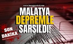 Malatya'da 5.9 Büyüklüğünde Deprem!