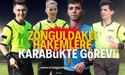 MHK'dan Zonguldaklı hakemlere Karabük'te görev!