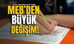 Milli Eğitim’den Büyük Değişim! Sınavlarda Yeni Dönem Başlıyor!