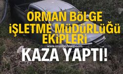 Orman İşletme Müdürlüğü ekipleri kaza yaptı! 6 yaralı