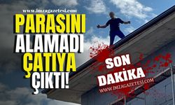 Parasını alamayan işçi intihara kalkıştı!