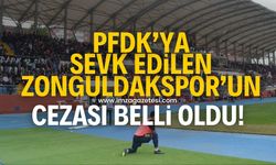 PFDK’ya sevk edilen Zonguldakspor’un cezası belli oldu!