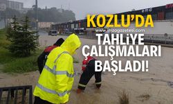 Tahliye çalışmaları başladı!