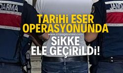 Tarihi eser operasyonunda sikke ele geçirildi!