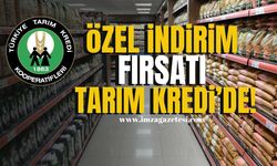 Tarım Kredi'de özel büyük indirim! Bu fırsatı kaçırmayın...