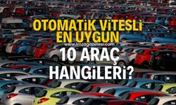 Türkiye'de satılan en uygun 10 otomatik vites araç!