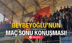 Zeki Beybeyoğlu, maç sonunda Zonguldakspor FK futbolcularına konuşma yaptı