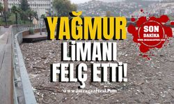 Zonguldak'ta Şiddetli Yağışlar Felaketi Getirdi...Liman Dalgalar Altında!