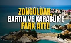 Zonguldak, Bartın ve Karabük'e fark attı!