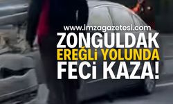 Zonguldak-Ereğli Yolunda Kaza! Kontrolden Çıkan Otomobil Takla Attı | Zonguldak haber