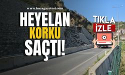 Ereğli’de Heyelan Korku Saçtı!