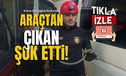 Çaycuma’da araçtan çıkan şok etti!