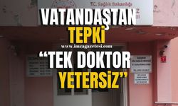 Karaman Sağlık Ocağında Vatandaşlar Tepkili "Tek Doktor Yetersiz"