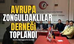 Avrupa Zonguldaklılar Derneği, Yönetim Kurulu Toplantısını Gerçekleştirildi