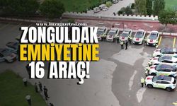 Zonguldak Emniyetine 16 Yeni Araç!