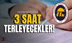 3 SAAT TERLEYECEKLER!