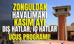 Zonguldak, Bartın, Karabük’e hizmet veren Zonguldak Havalimanı, Kasım uçuş takvimi!