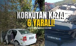 Zonguldak- Karabük karayolunda kaza! 6 yaralı var...