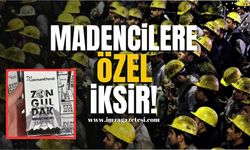 Zonguldak'ta Madencilere Özel Sağlık İksiri!