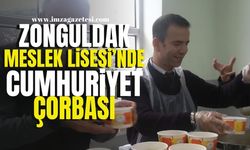 Zonguldak Meslek Lisesi'nde "Cumhuriyet Çorbası"