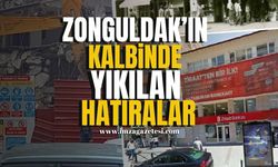 Zonguldak'ın Kalbinde Yıkılan Hatıralar... Ahşap Evden Beton Bankaya Uzanan Hikâye...