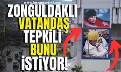 Zonguldaklı vatandaştan sert tepki! Porsuk ağacı değil "Atatürk ve madencileri" görmek istiyorlar...