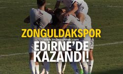 Zonguldakspor, Edirnespor’u da mağlup etti! Sefa Durmuş asistle döndü