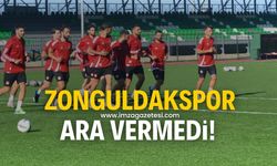 Zonguldakspor FK, Edirnespor hazırlıklarına ara vermeden başladı!