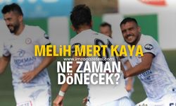 Zonguldakspor FK'da sakatlanan Melih Mert Kaya, ne zaman sahalara dönecek?