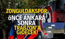 Zonguldakspor, Trabzon'a hareket etti! 1000 km'lik yol 2 güne bölünecek...