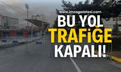 Zonguldak'ta o yol trafiğe kapandı! | Zonguldak haber