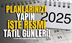 2025 Resmi Tatil Takvimi Belli Oldu! Planlarınızı Şimdiden Yapın | Gündem Haberleri